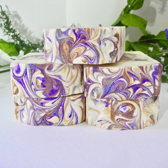 Chamomile and Lavender handmade soaps ( Set of 5 ) - Picture 3 of 3